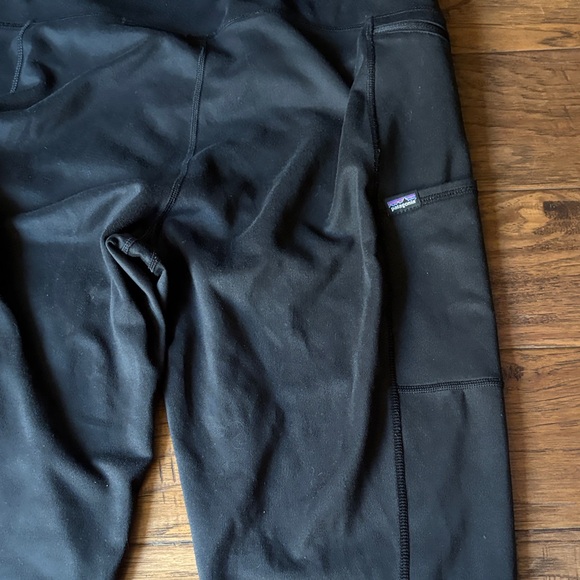 Patagonia Black Athletic Leggings - Picture 3 of 5